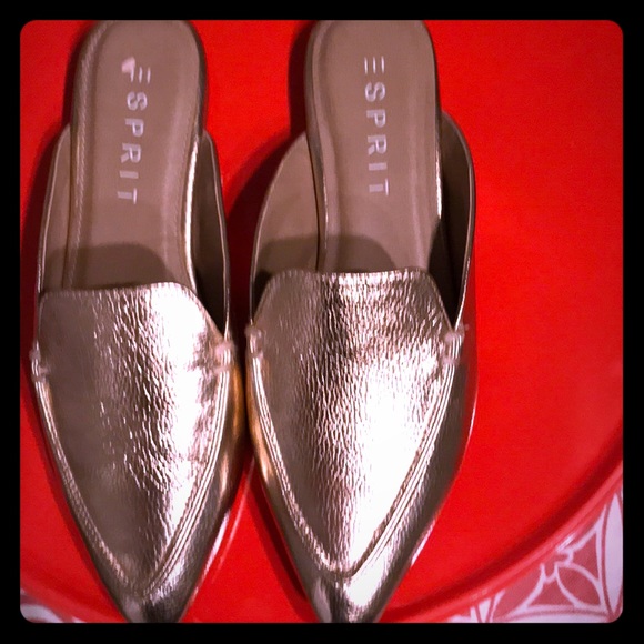 Rose Gold Espirit Mules - Picture 3 of 4
